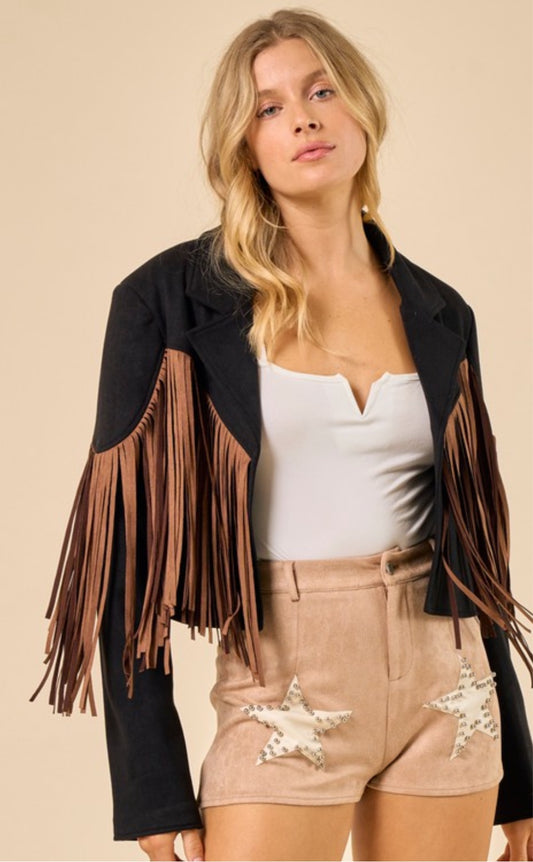 Lane Fringe Jacket